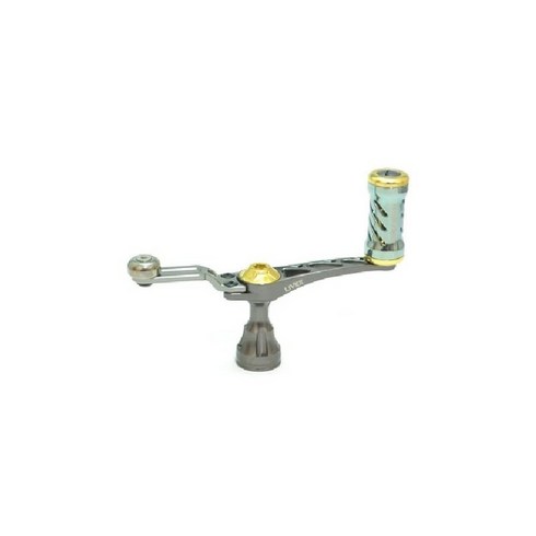 2023년 가성비 최고 리브레핸들 - LIVRE(리브레) 릴 Type 7 S 핸들 V.A.E 피치 45㎜ 시마노 S3 타입 (건메타 P+골드 G)