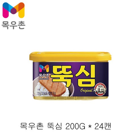 뚝심 목우촌, 24개, 200g