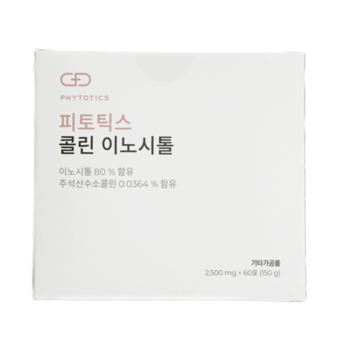 피토틱스 콜린 이노시톨 2.5g x 60포, 60개