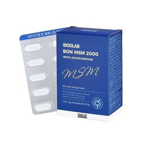 바이오디랩 본 MSM 2000 12박스 (12개월분)