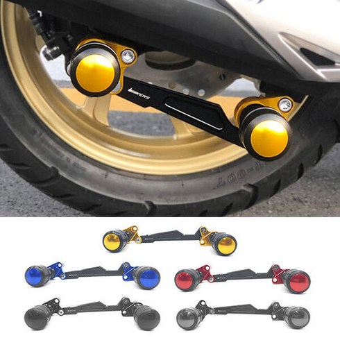 바이커스 머플러 슬라이더 원형 혼다 pcx125 튜닝 전년식 PCX, ~2020년까지, Blue - 블루, 1개