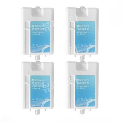 드리미 L20 Ultra 전용 바닥 세정제 클리너 Dreame 호환 450ml, 4개