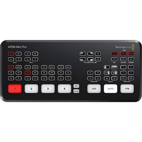 Blackmagic Design 라이브 프로덕션 스위처 ATEM Mini Pro ISO SWATEMMINIBPRISO []