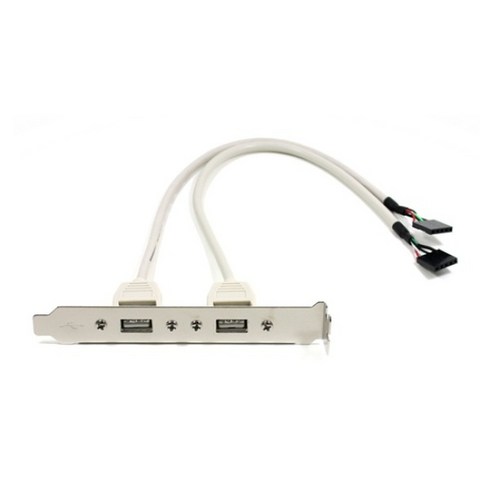 [NEXI] 넥시 USB2.0 확장 브라켓/2Port (NX-USB-BL2P) [NX252], 본상품선택