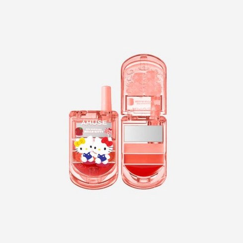 어뮤즈헬로키티 - 어뮤즈 헬로 키티 판 립 앤 치크 핸드모바일 애플 소다 헬로키티판 립앤치크모바일