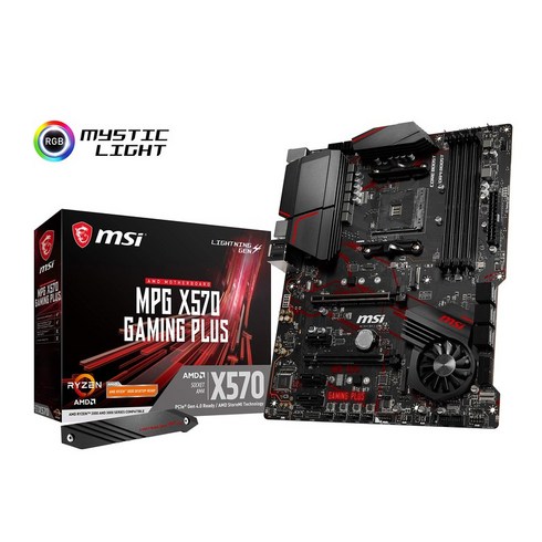 MSI MPG X570 GAMING PLUS ATX 마더보드 [AMD X570 칩셋 탑재] MB4782