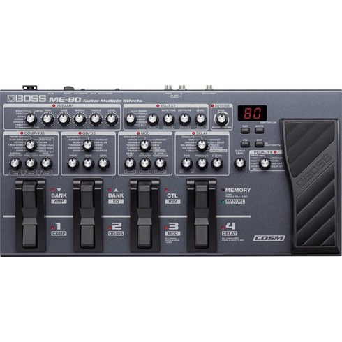 2023년 가성비 최고 bossme80 - BOSS Guitar Multiple Effects ME-80