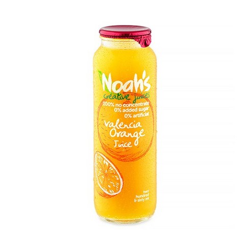 노아 발렌시아 오렌지 주스 260ml, 12개