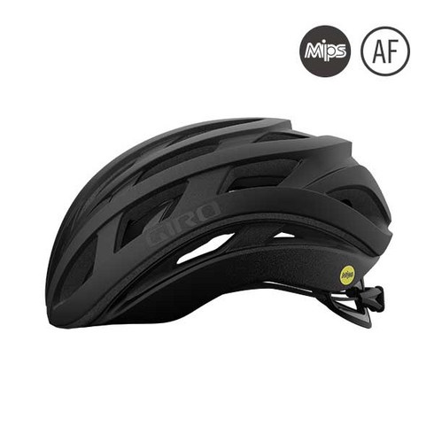 지로 2022 아시안핏 헬멧 헬리오스 스피리컬 MIPS, 매트블랙 M