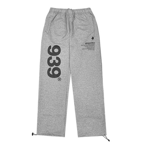 939 숫자 프린팅 트레이닝 팬츠 힙합 재즈 비보이 스트릿패션 안무연습 편한 루즈핏 츄리닝 바지