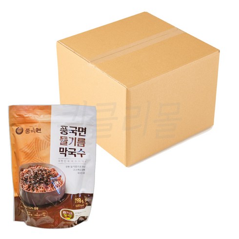 풍국면들기름막국수 - [퀴클리몰] 풍국면 들기름 막국수 (6인분), 798g, 6개