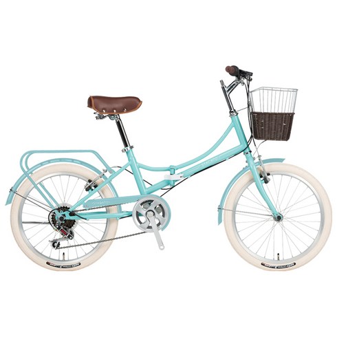 2023년 가성비 최고 스타카토자전거 - [2018 스타카토 자전거]20 선셋 클래식 7단 폴딩, 베이지 95조립