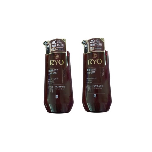 아모레퍼시픽 려 흑운 볼륨 모근강화 샴푸 우디머스크향, 380ml, 9개