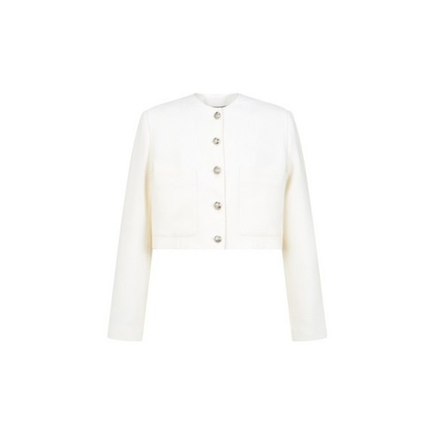 [보브] 노카라 싱글 트위드 자켓 7123210504 455141