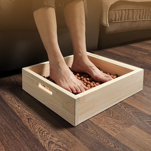 토대로 편백나무 지압판 황토볼 지압 맨발걷기 어싱, 편백나무 지압판(황토볼 없음)