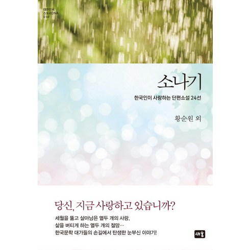 소나기 - 소나기:한국인이 사랑하는 단편소설 24선, 새움, 황순원