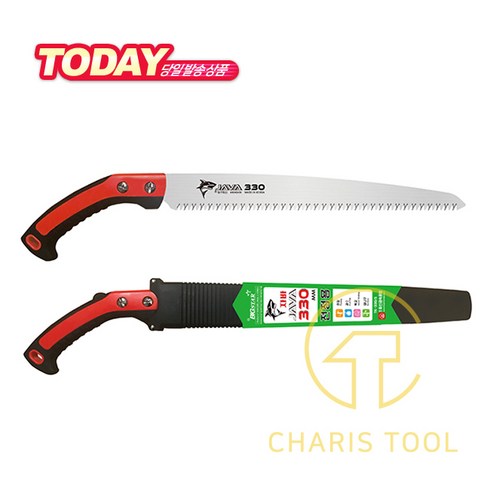 화신 전지톱 TK-330 330mm 자바 일반톱 쇠톱 목공 핸드 절단 절삭 과수 원예 전정 DIY 캠핑 카리스툴, 1개