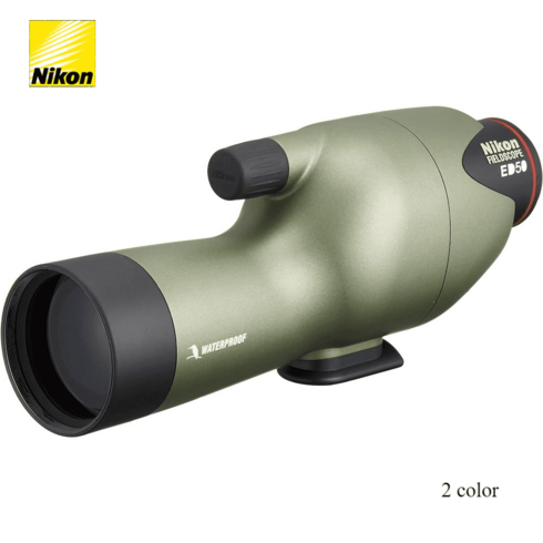 니콘 단안경 Monocular Field Scope FSED50CG 일본직구, green (olive green)