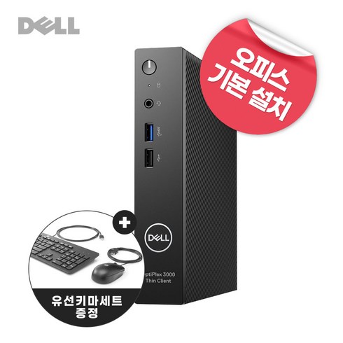 DELL 컴퓨터 미니PC OPTIPLEX 3000 사무용 가정용 데스크탑 PC