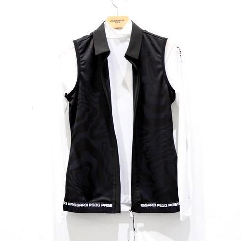 파사디/등프린트 집업조끼/P23MTV193XHY/파사디골프/골프조끼/여성골프웨어/커플티/파사디수영점