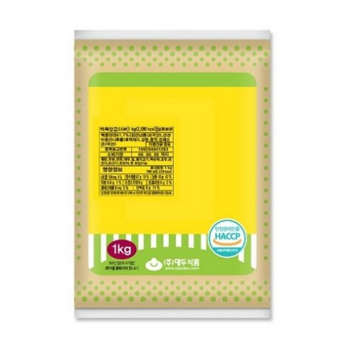대두식품 백옥앙금55M, 3개, 1kg