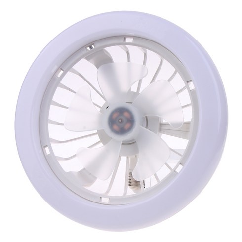 2IN1 AC 85V-265V E27 30W LED 램프 E27 천장 선풍기 LED 전구가 가정 시장