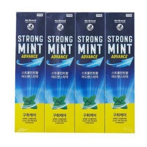 노브랜드 스트롱민트향 치약150g x 4입, 150g, 8개