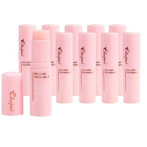 엘루자이 콜라겐 링클밤 스틱 체험분포함, 10개, 10g