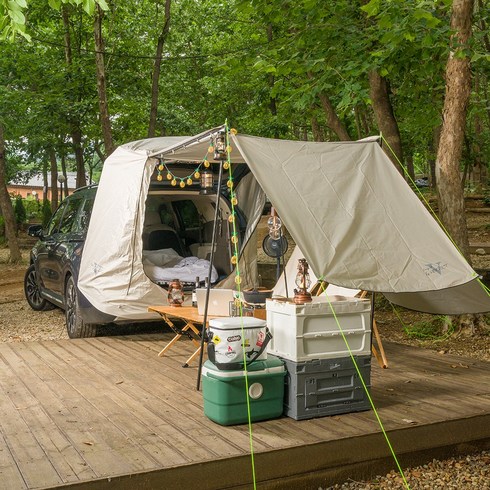 벤딕트 차박 텐트 쉘터 도킹 차량용 V1, M