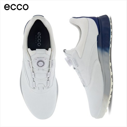 에코골프화남성 - [ECCO] 남성골프화 M GOLF S-THREE BOA 에코 S-쓰리 보아 화이트_블루뎁스 102954-60616