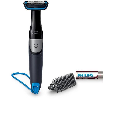 필립스 노렐코 Bodygroom 시리즈 1100 BG1026/60 Showerproof Body H에어 트리머 and Groomer for Men, 기본