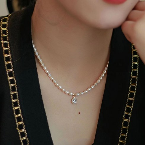 진주목걸이 TOP01