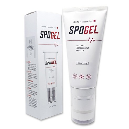 spobel - 스포겔 spogel 스포츠 마사지기 + 크림 150ml SET, 1개