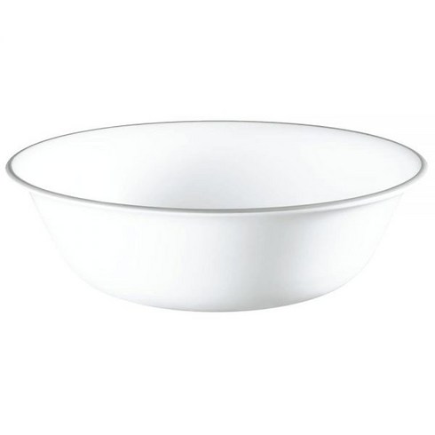 2024년 가성비 최고 코렐 미스틱그레이 - 코렐 Vitrelle 4피스 532.3ml18온스 수프시리얼 볼 깨짐 및 균열 방지 유리 식기 세트 그릇 코발트 서클, 미스틱 그레이_4-PC Dinner Plates