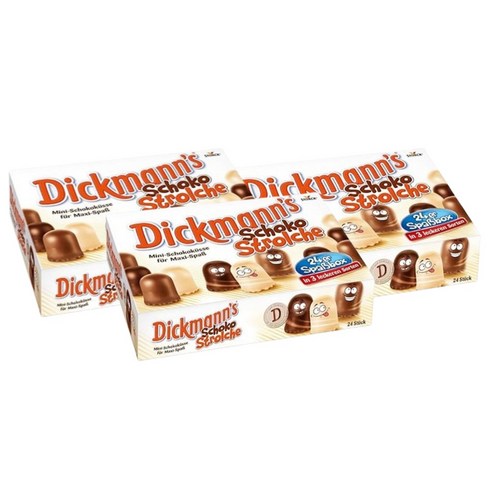 독일직구 딕만스 초콜릿 밀크 다크 화이트 3종세트 24개입 x3박스, 3개