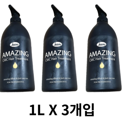 진 어메이징 CMC 트리트먼트 극손상 헤어팩, 1개, 3000ml