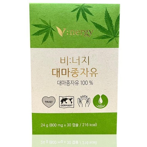 비너지 대마종자유 800mg x 30캡슐 / win, 1개