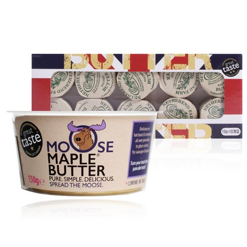 무스메이플버터 / 네더랜드팜버터 150g, 2) 네더랜드팜버터 15gX10개입