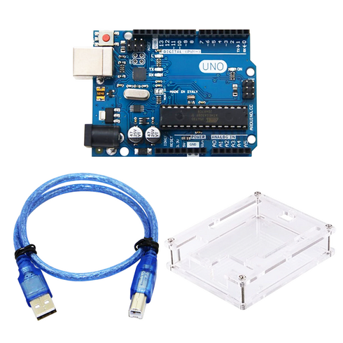 아두이노우노 - 아두이노 우노 R3 고품질 호환 보드(USB 케이블 포함), Ard-S2 필수 패키지, 1개