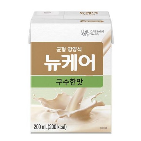 대상웰라이프 뉴케어 구수한맛 완전균형영양식 200ml 30개