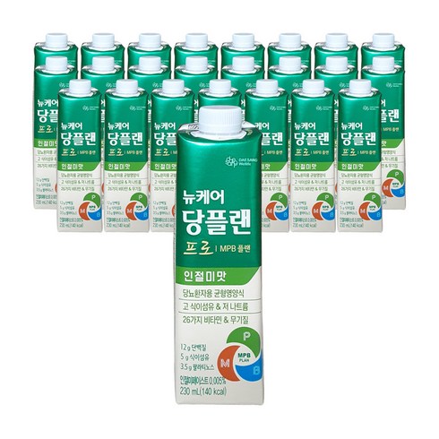 무배당 하나가득담은 99플랜 - 뉴케어 당플랜 인절미맛, 24개, 230ml