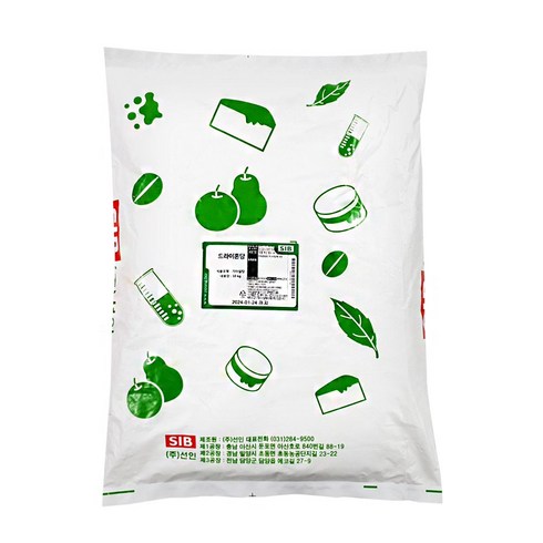 드라이 혼당 10kg 지대 대용량 도넛 글레이즈, 1개