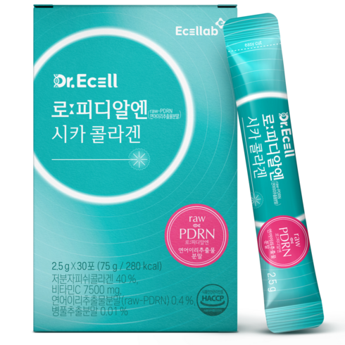 로피디알엔 시카 콜라겐 75g 1개 30포