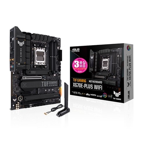 x670e - ASUS TUF Gaming X670E-PLUS WIFI STCOM 에이수스 컴퓨터 게이밍 PC 메인보드 AMD CPU추천 MainBoard, 선택하세요