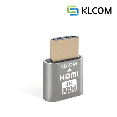 케이엘시스템 KLcom HDMI 더미 플러그, 상세페이지 참조