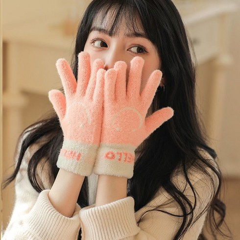 2023년 가성비 최고 ak장갑버튼 - [clartte]장갑.핑거홀장갑.터치장갑.니트.손가락장갑.스마트폰터치.남여공용 방한장갑