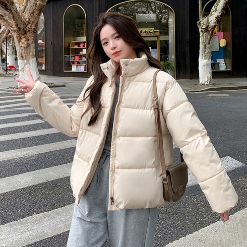 2023년 가성비 최고 20대 패딩 선물 - DDRG 데일리 캐주얼 여성숏 패딩