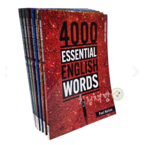 4000essentialenglishwords - [힐링책방] 국내 1일 배송 4000 English Essential Words 6권 모두 포함 세트 에센셜 잉글리시 워즈 1 2 3 4 5 6 전집 제공