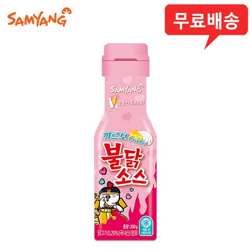 까르보불닭소스 - 삼양 까르보불닭소스, 200g, 1개