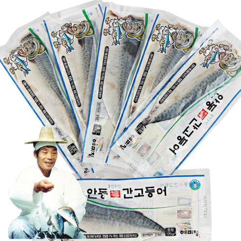 자반고등어 - 안동 간고등어 이동삼 명인 자반 국내산, 10개, 안동 간고등어(100g 이상)